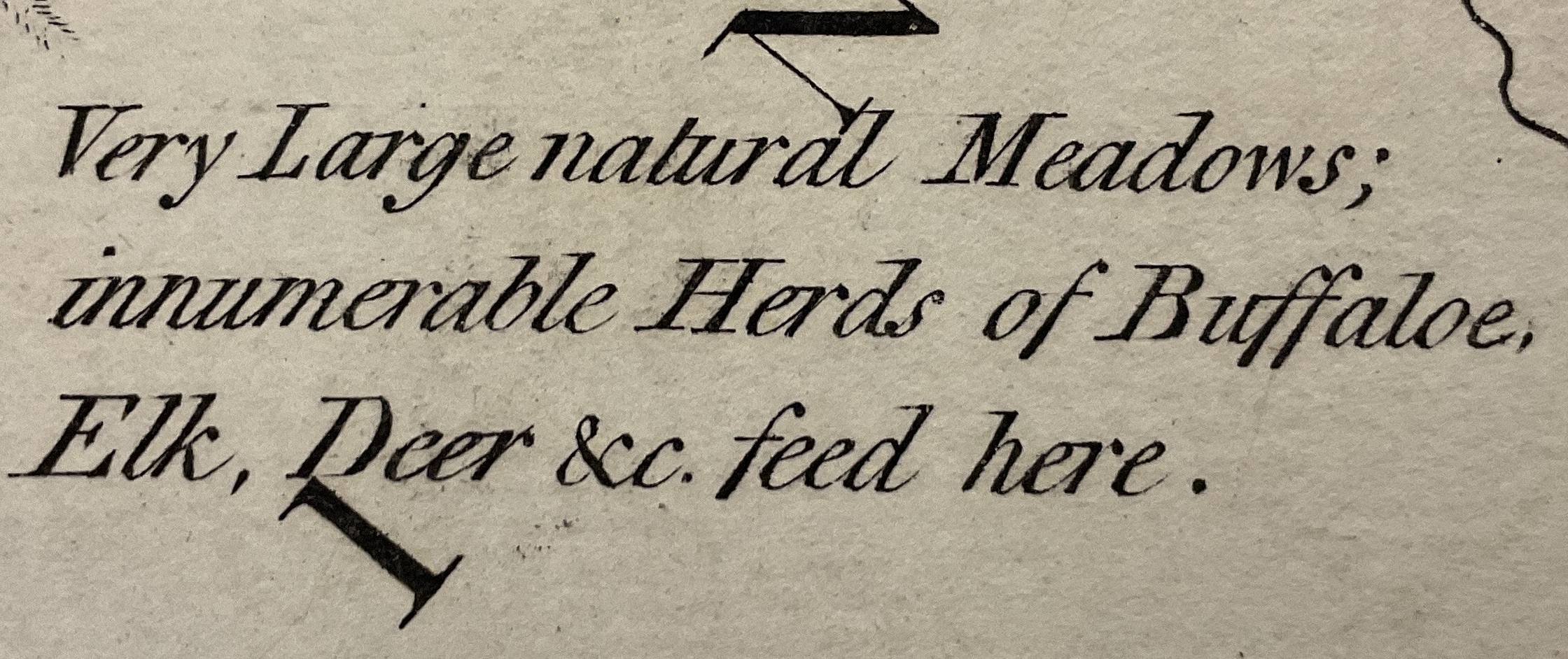 Detail from Hutchins map of 1778