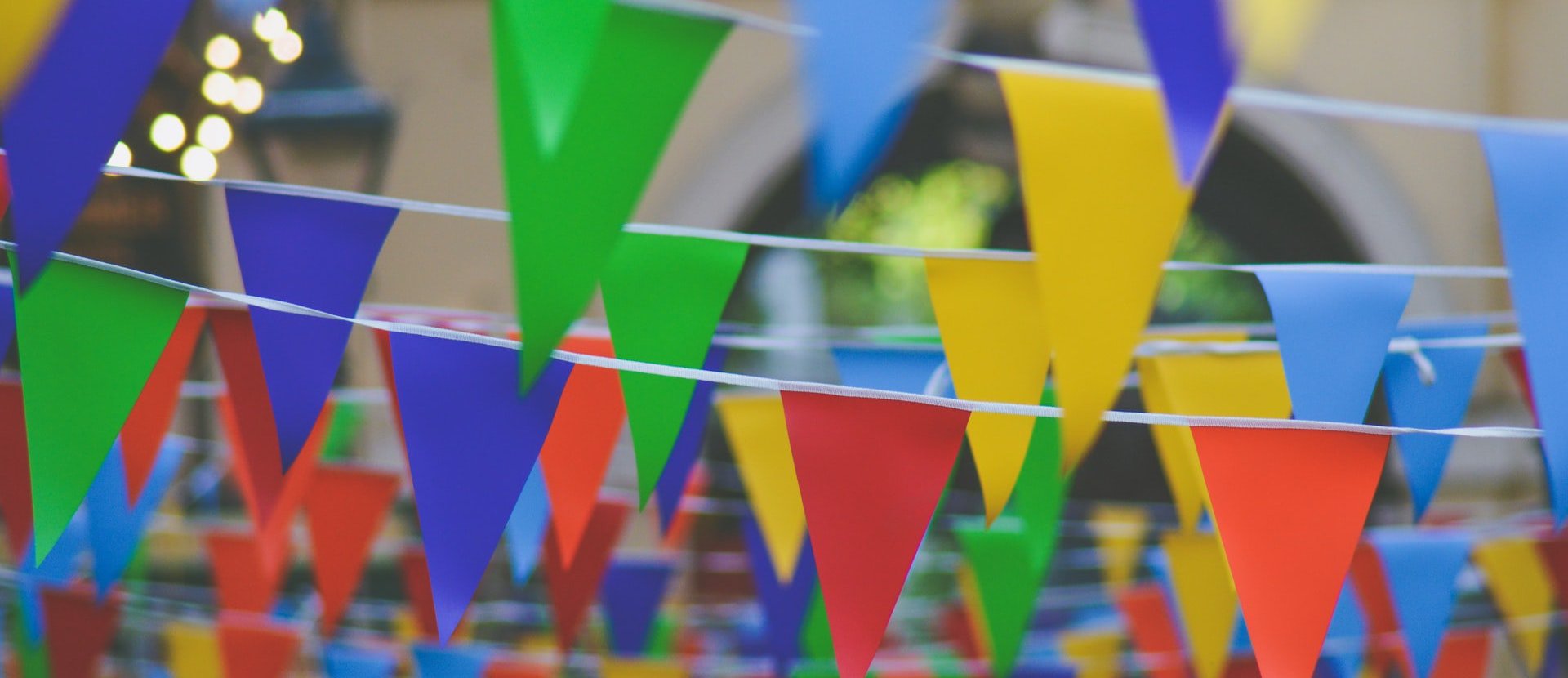 Bunting flags